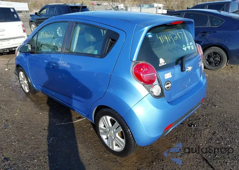 2013 Chevrolet Spark 1Lt из США, поврежденный, VIN KL8CD6S94DC504483